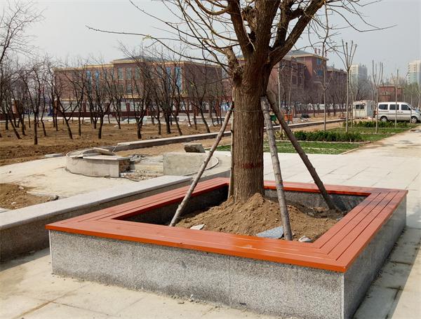 山東園林椅定做，濰坊圍樹椅廠家直銷